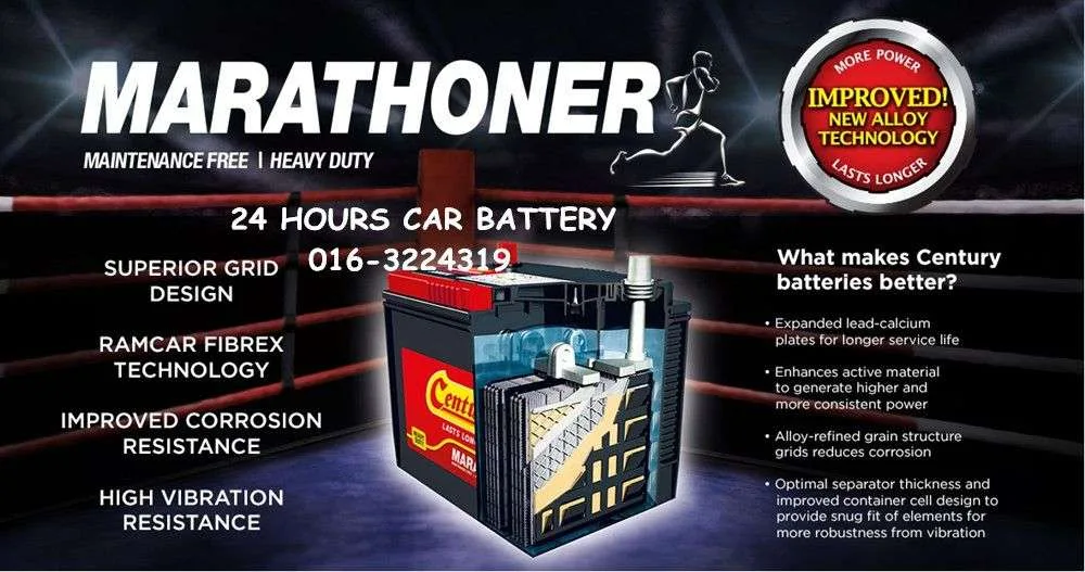 Century Car Battery